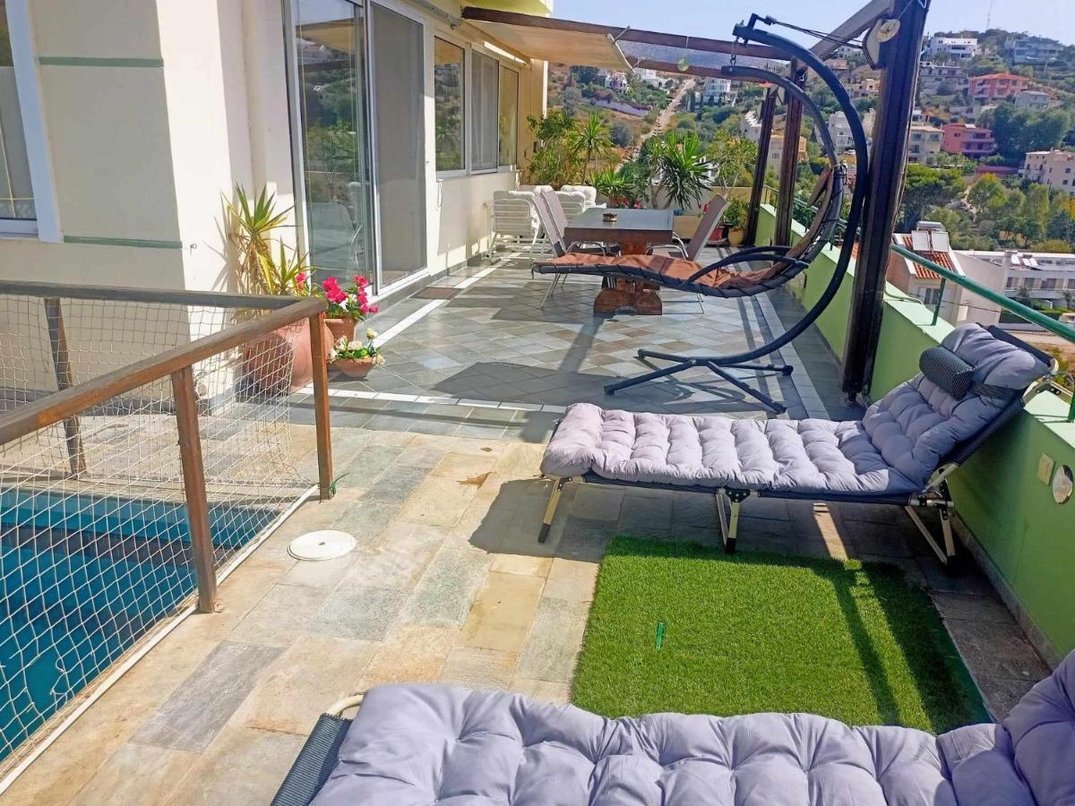 Τάνια Villa Anávyssos Eksteriør bilde